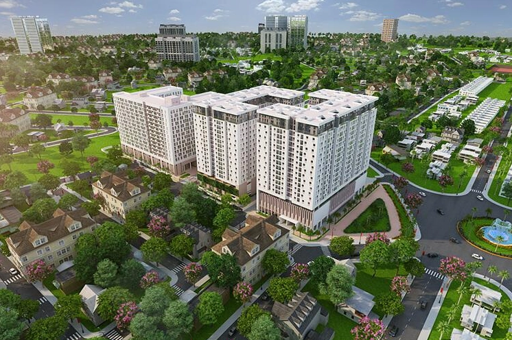 Hình ảnh tổng quan dự án Sky 9