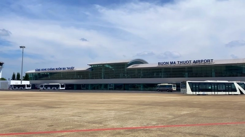 Hình ảnh tổng quan sân bay Buôn Ma Thuột