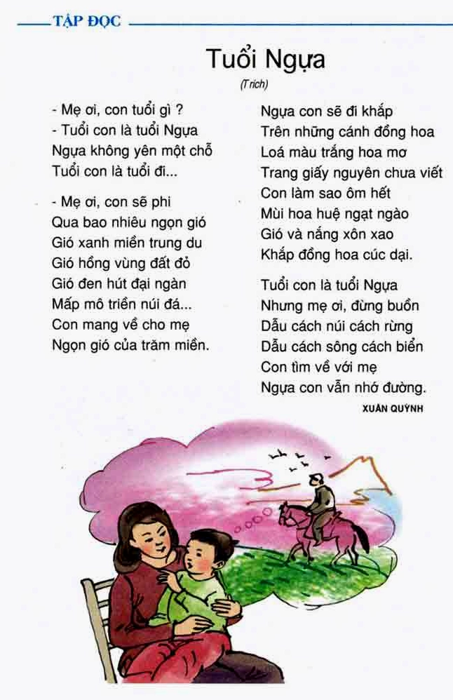 Hình ảnh tượng trưng cho tuổi ngựa