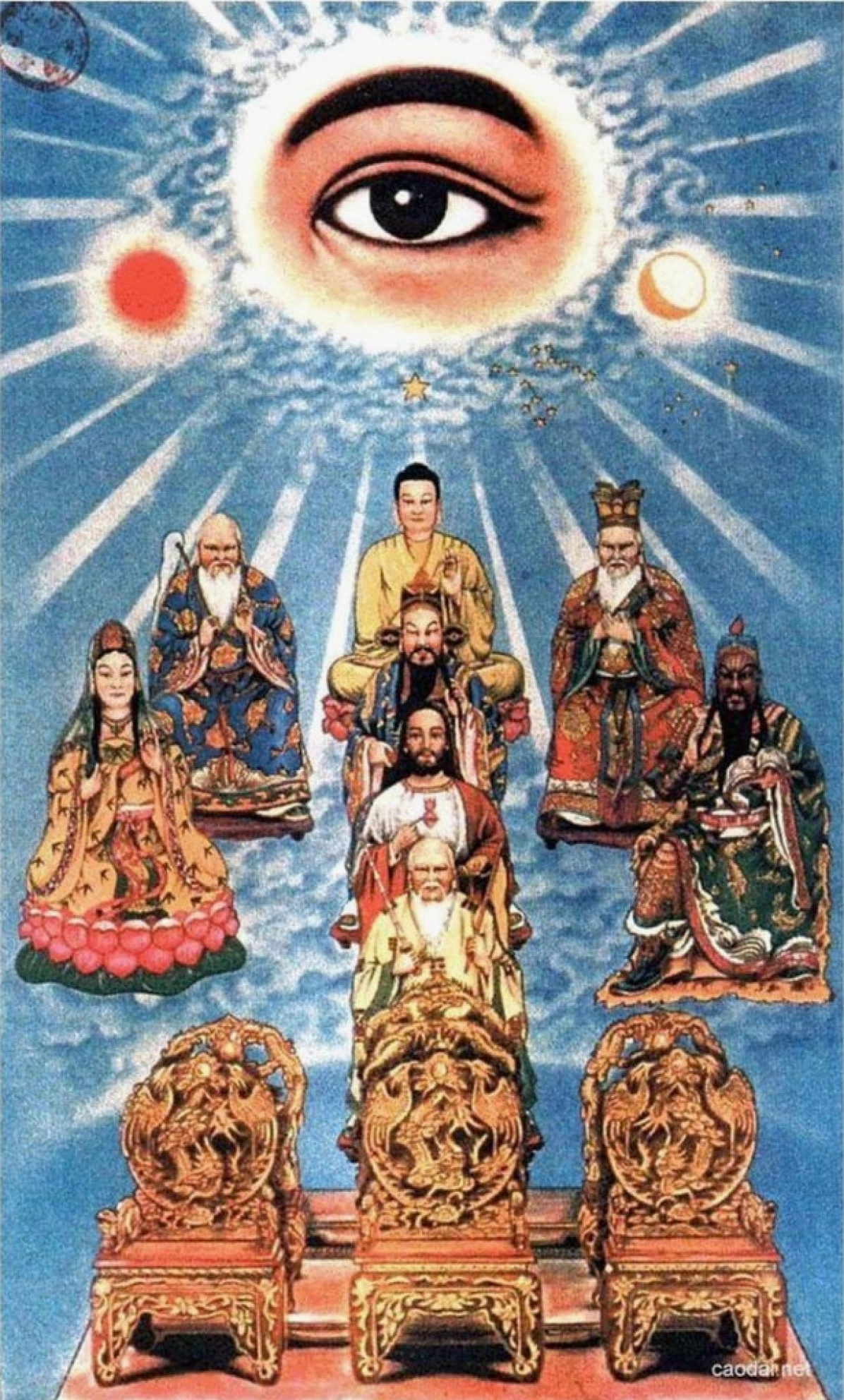 Hình ảnh Đức Chí Tôn trong Đạo Cao Đài