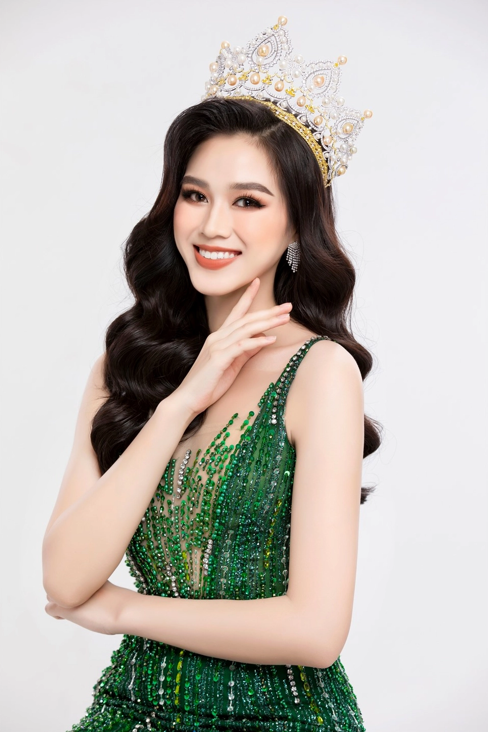 Hoa hậu Đỗ Thị Hà trong một sự kiện