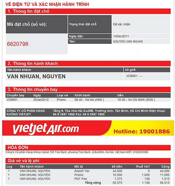 Hoàn tất đặt vé máy bay online và sẵn sàng cho chuyến đi