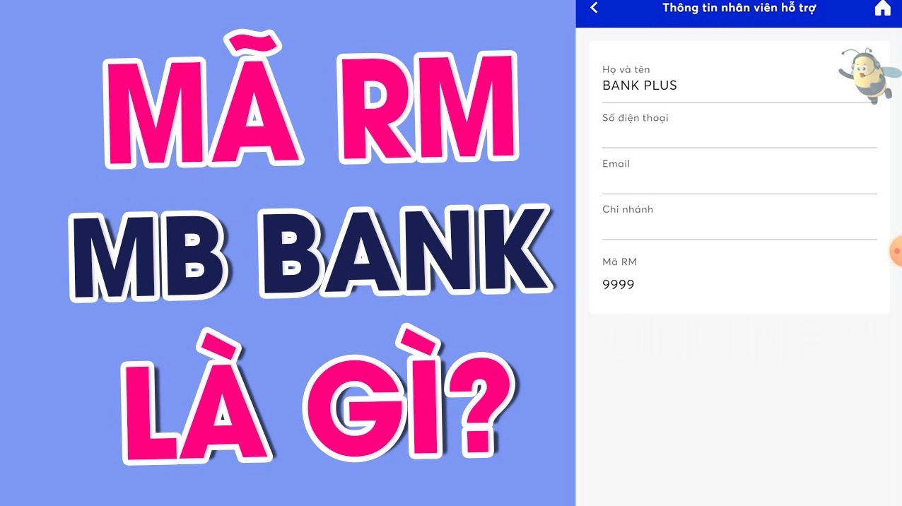 Hướng dẫn lấy mã RM MB Bank