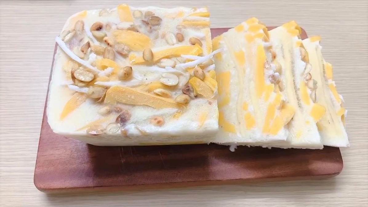Kem chuối mít thơm ngon