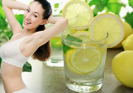 Kết hợp nước chanh với lối sống lành mạnh