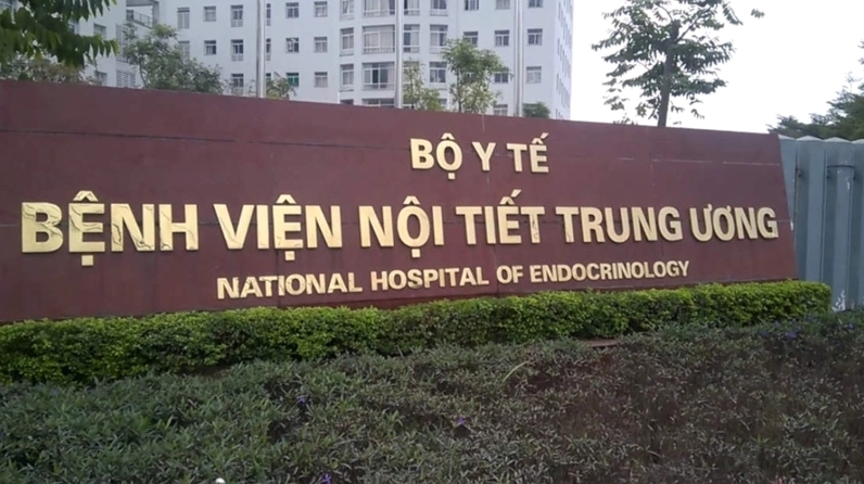 Không gian khám chữa bệnh tại Viện Nội Tiết Trung Ương