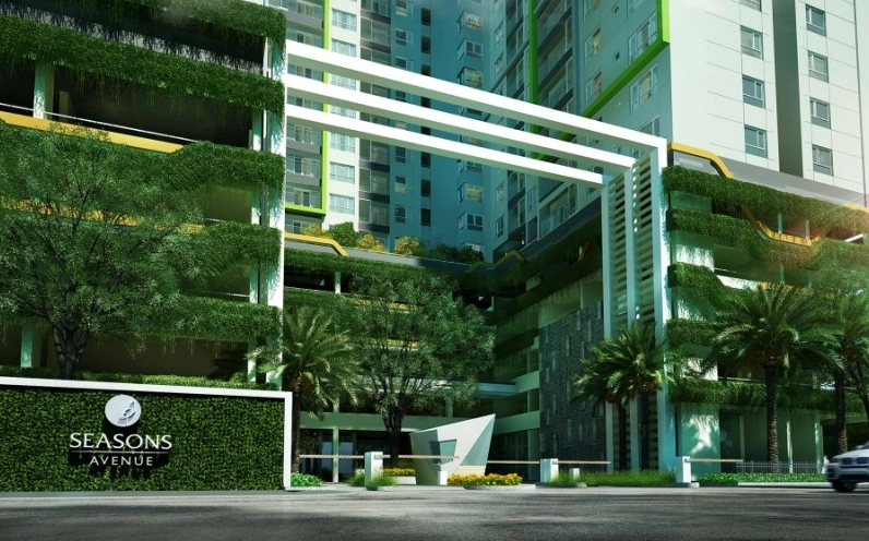 Không gian sống tại Season Avenue