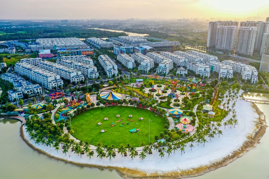 Không gian sống xanh mát tại Grand Park Quận 9