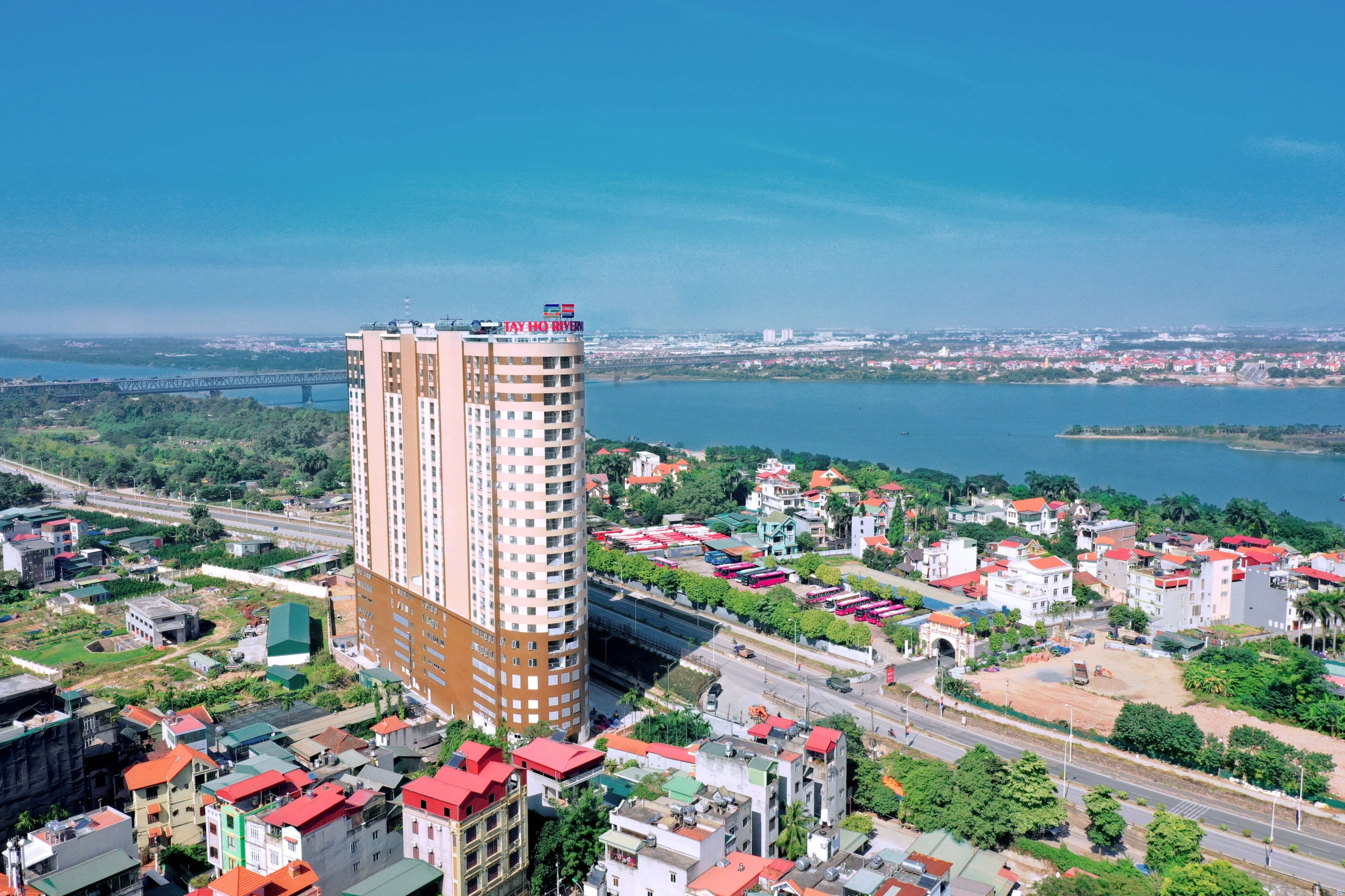 Không gian sống xanh tại Tây Hồ Riverview