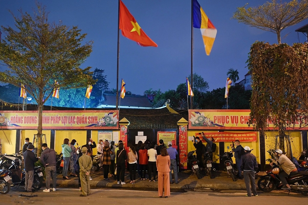 Không gian thanh tịnh bên trong Chùa Phúc Khánh