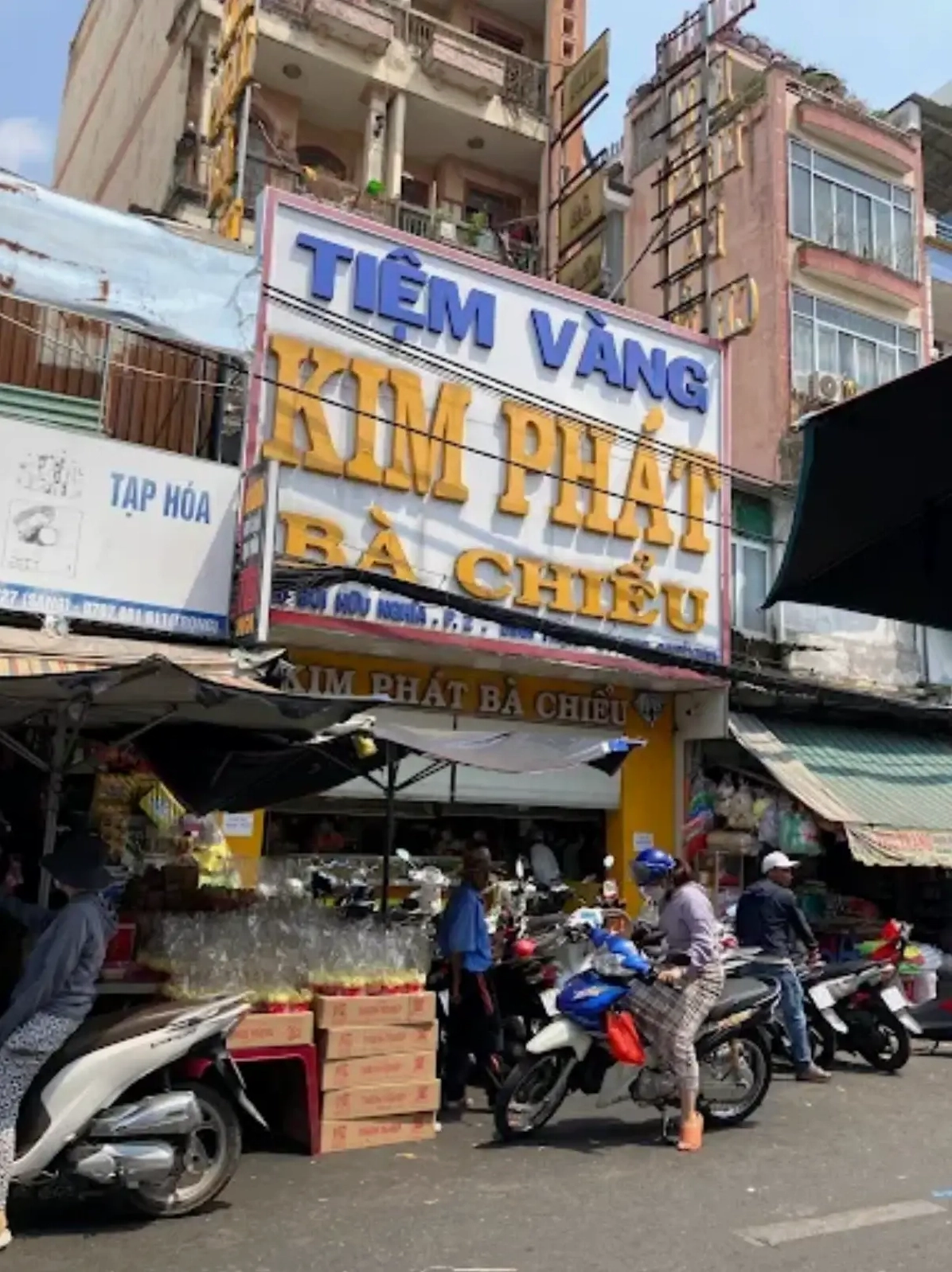 Không gian tiệm vàng Kim Phát Bà Chiểu
