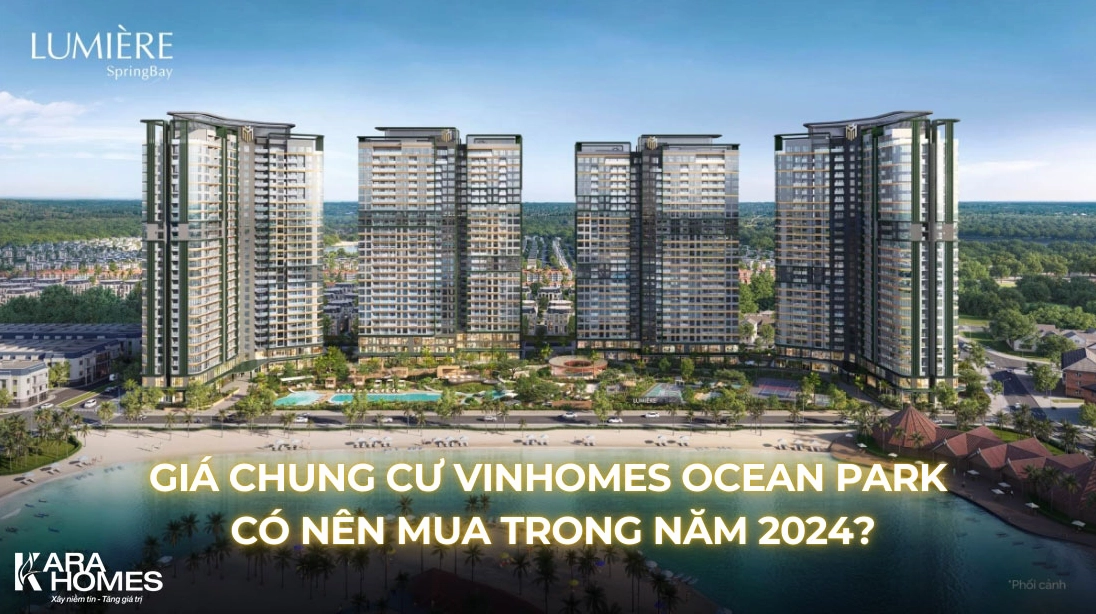Khu nhà phố thương mại tại Vinhomes Ocean Park