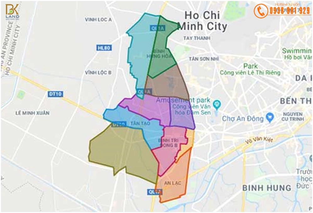 Khu đô thị mới tại Bình Tân