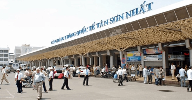 Khu vực Sân bay Tân Sơn Nhất nhìn từ trên cao