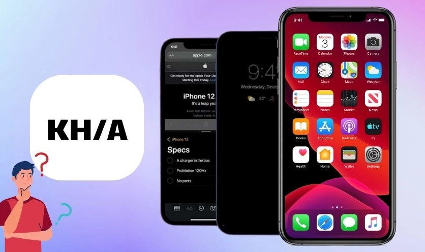 Kiểm tra mã iPhone trong Cài đặt
