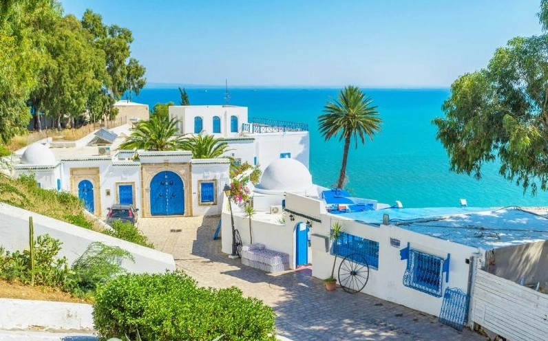 Kiến trúc cổ kính tại Tunisia