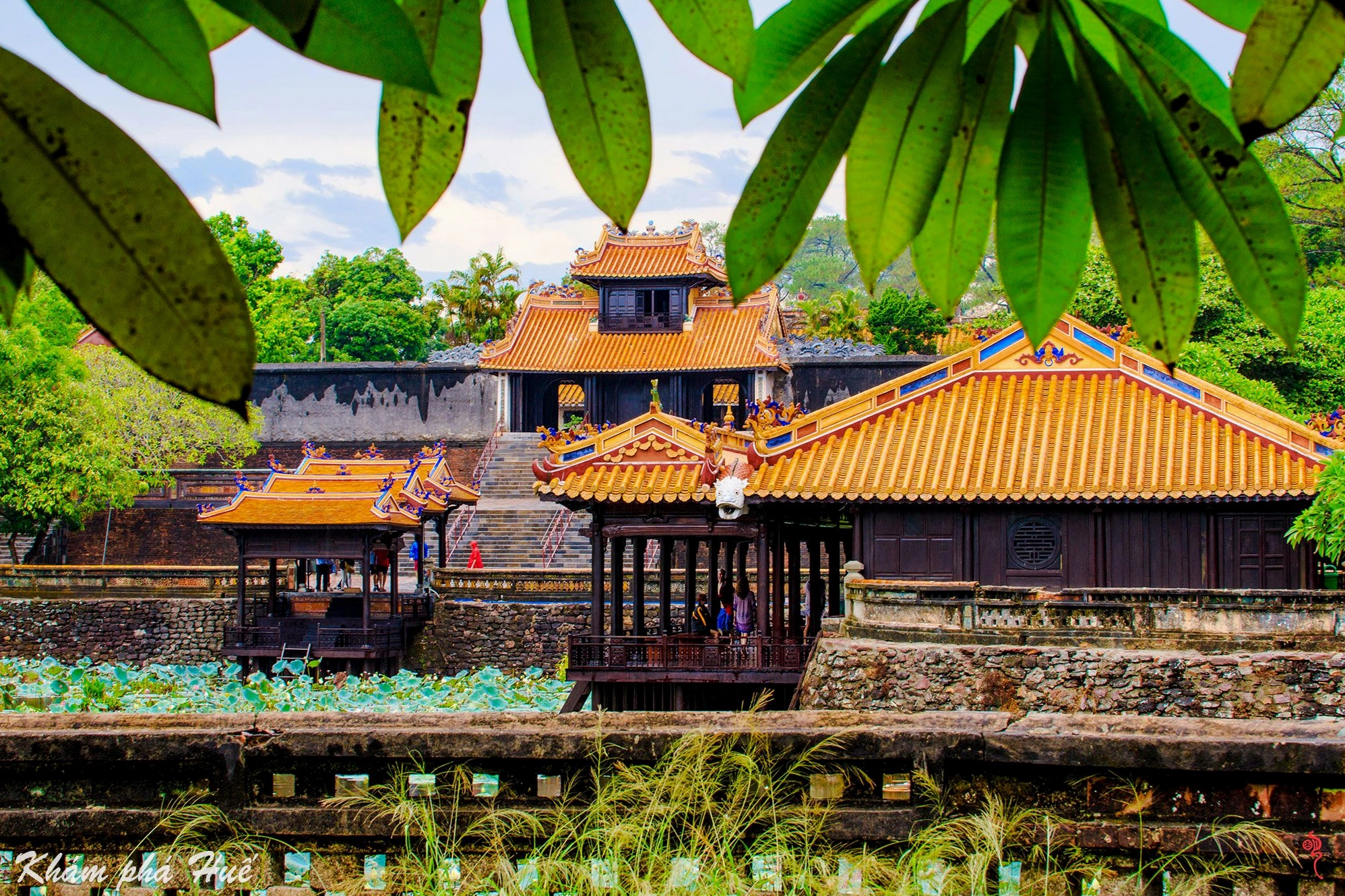 Kiến trúc tinh xảo bên trong Lăng Tự Đức