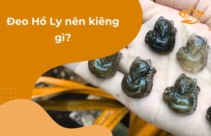 Kiêng kỵ khi đeo Hồ Ly