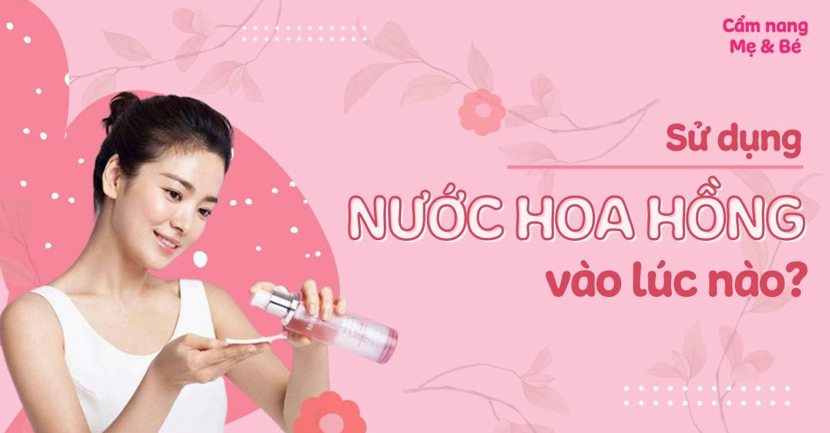 Làn da tươi sáng sau khi sử dụng nước hoa hồng