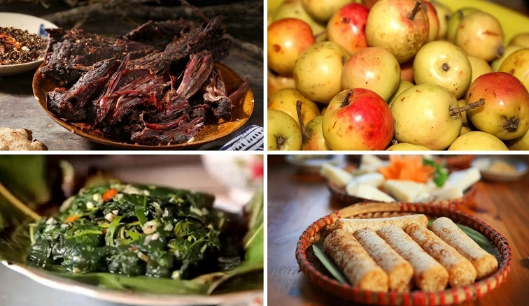 Lạp xưởng Hà Giang hun khói