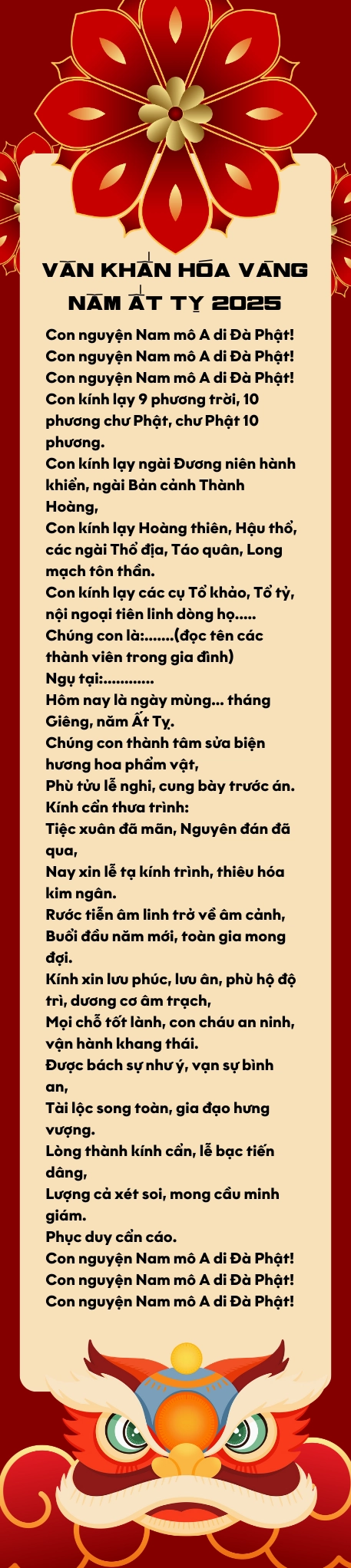 Lễ vật cúng hóa vàng mùng 3 tết