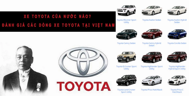 Logo Toyota và biểu tượng nước Nhật Bản