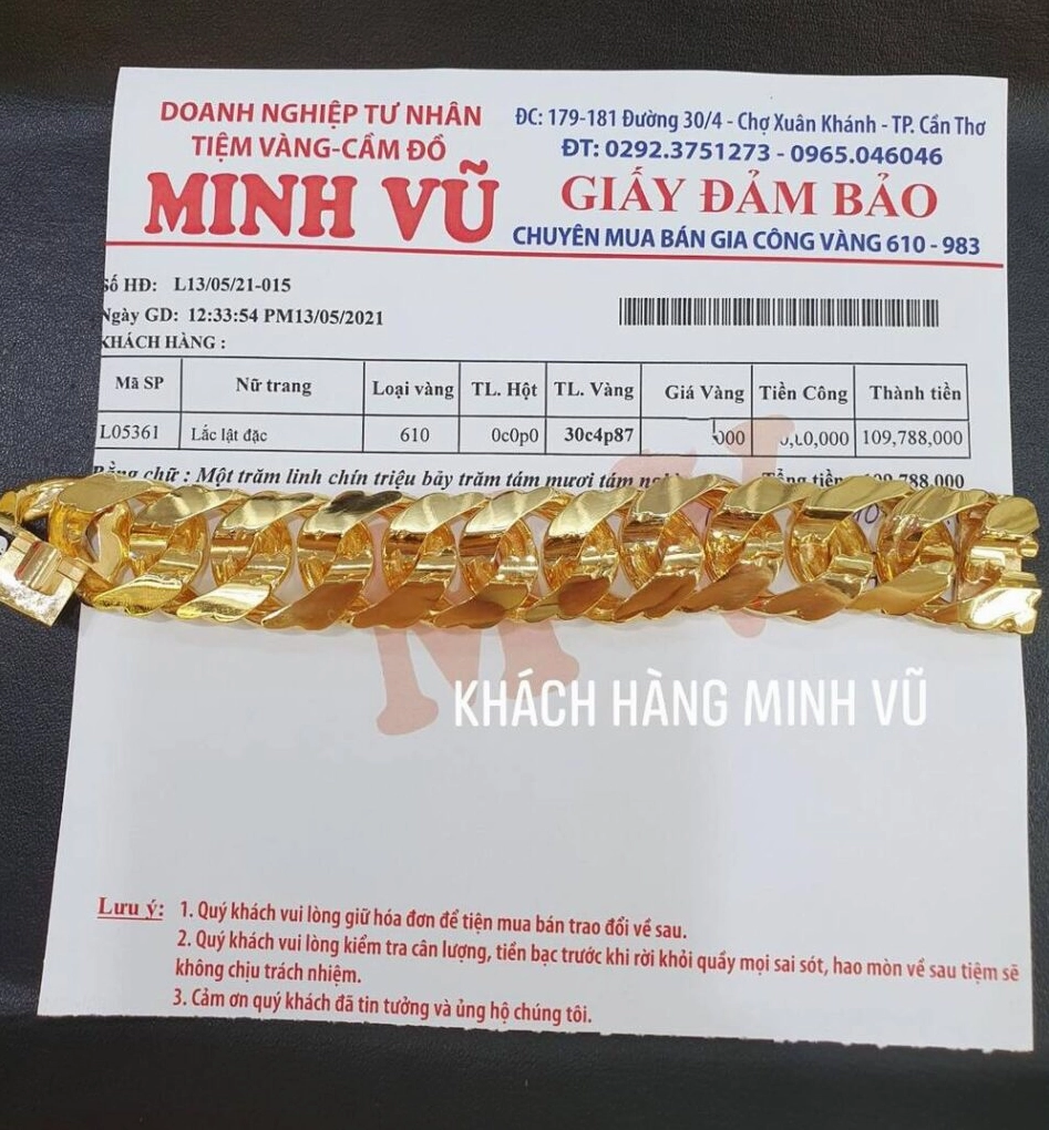 Lưu ý khi mua bán vàng tại tiệm vàng
