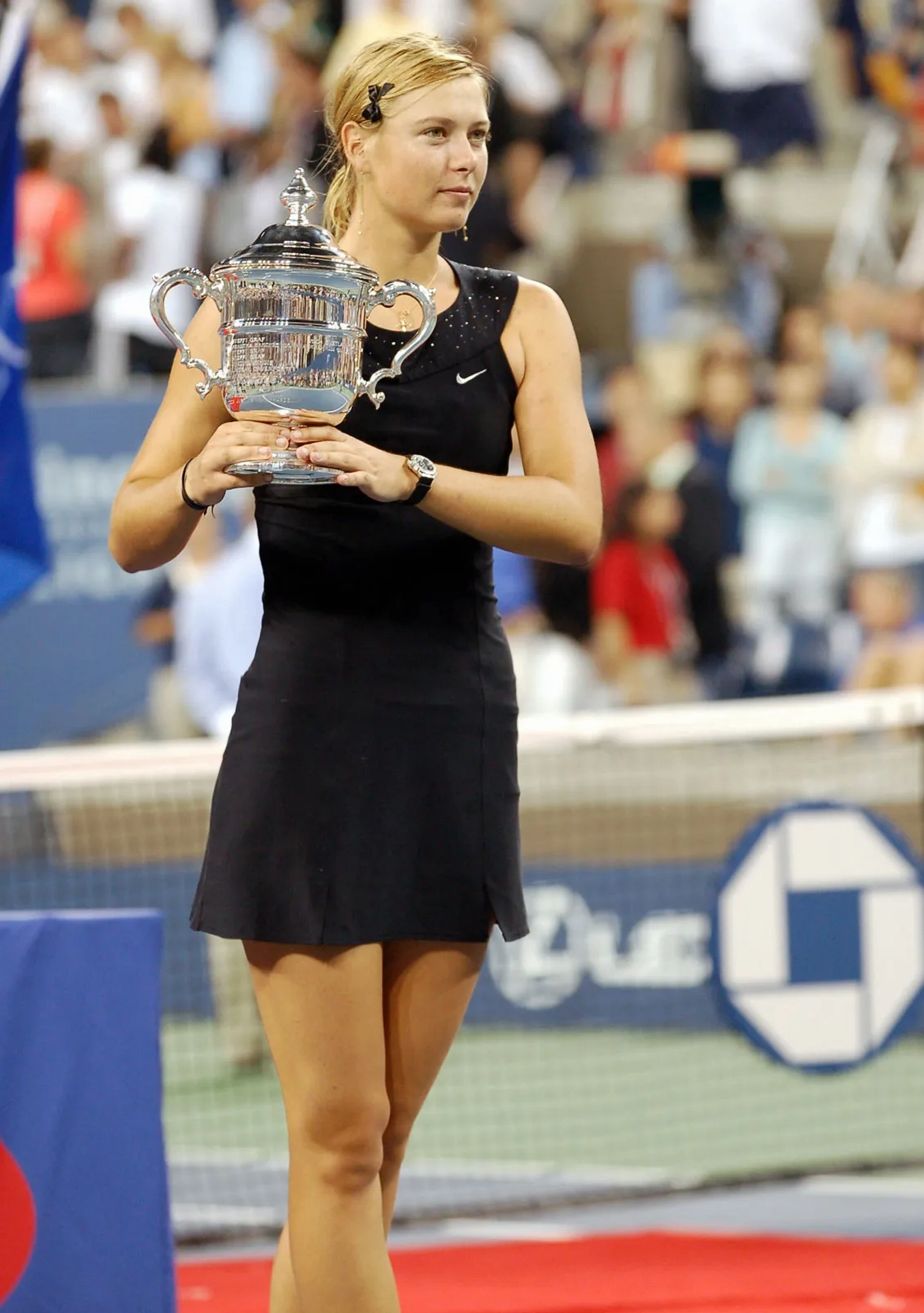 Maria Sharapova thi đấu tại US Open 2006