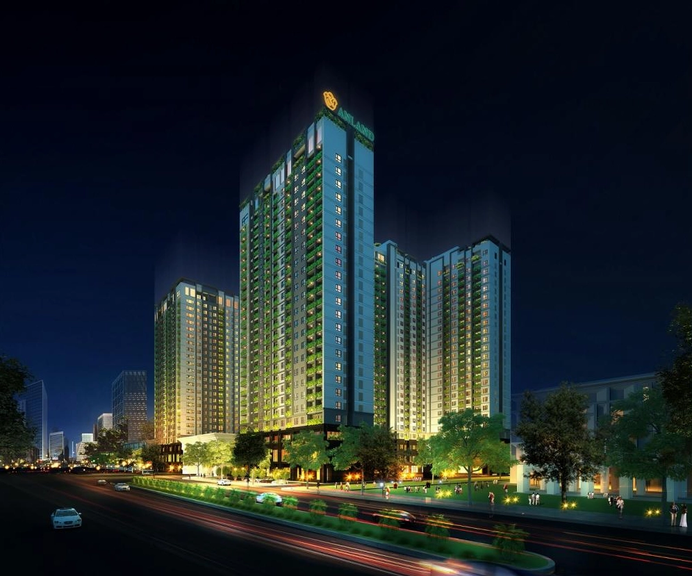 Mặt bằng căn hộ chung cư Anland