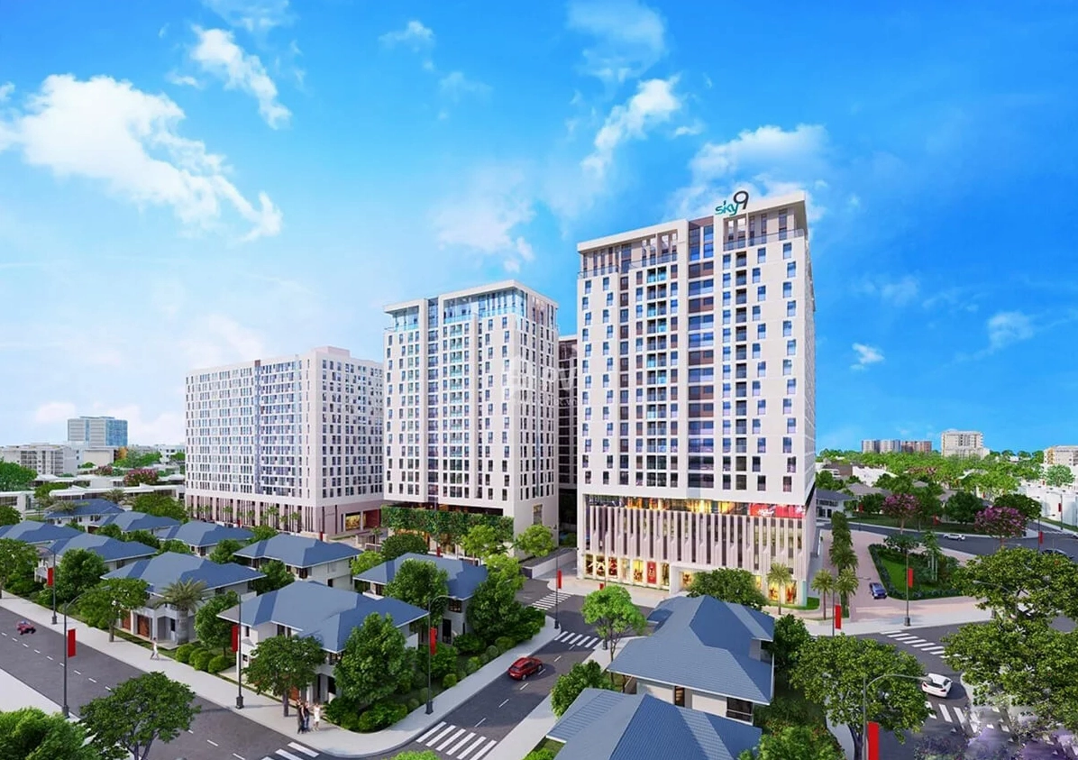 Mặt bằng thiết kế căn hộ Sky 9