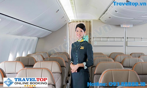 Máy bay Eva Air cất cánh