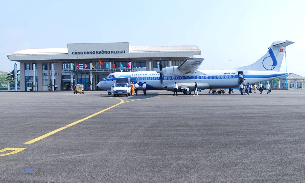 Máy bay tại Sân bay Gia Lai