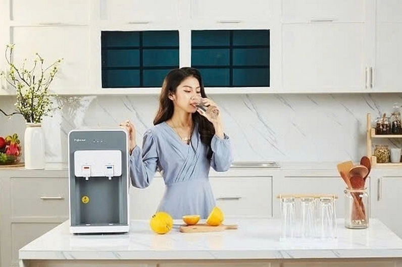 Máy hút ẩm Fujihome trong phòng