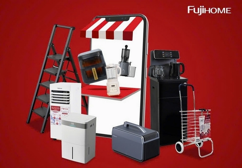 Máy lọc không khí Fujihome hoạt động