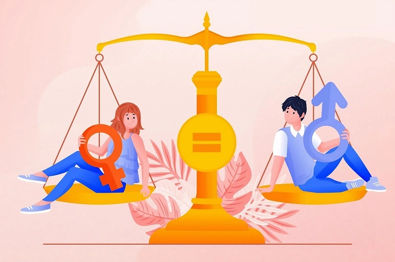 Minh họa vai trò của phụ nữ trong xã hội