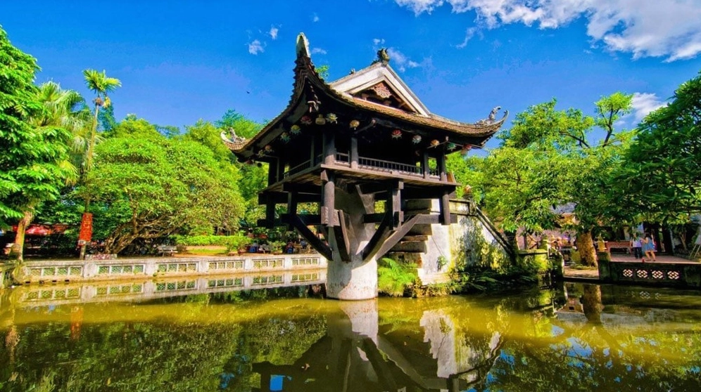 Mô hình Chùa Một Cột thời Lý