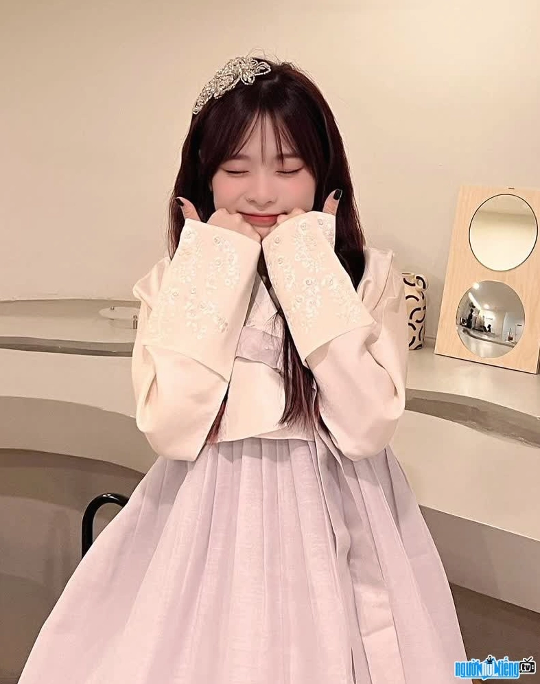 Ngọc Kem trong một buổi livestream