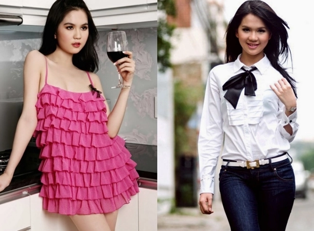 Ngọc Trinh với phong cách thời trang ấn tượng