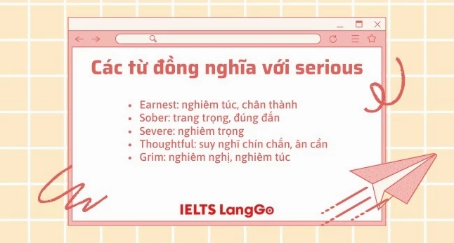 Người đang nghiêm túc suy nghĩ