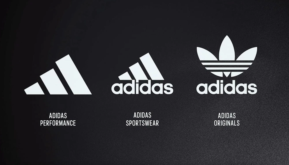 Người mẫu mặc trang phục Adidas