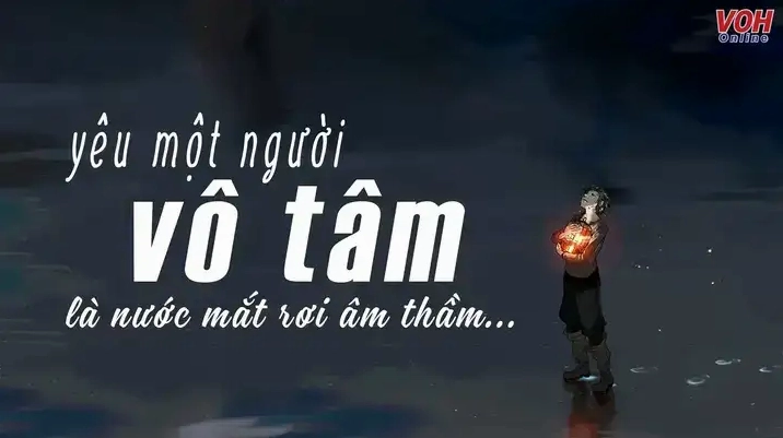 Người phụ nữ buồn bã nhìn ra xa