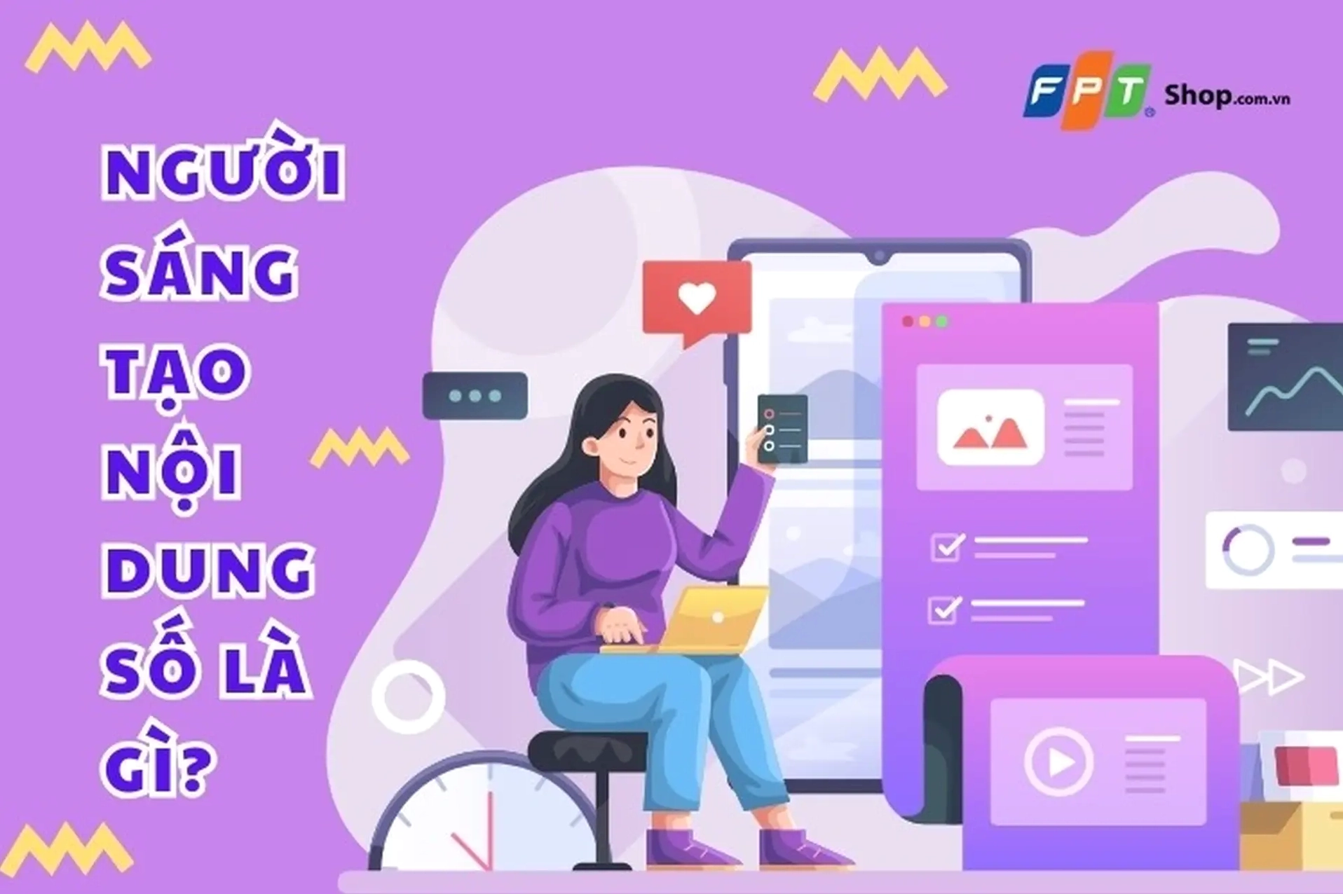 Người sáng tạo nội dung số chuyên nghiệp