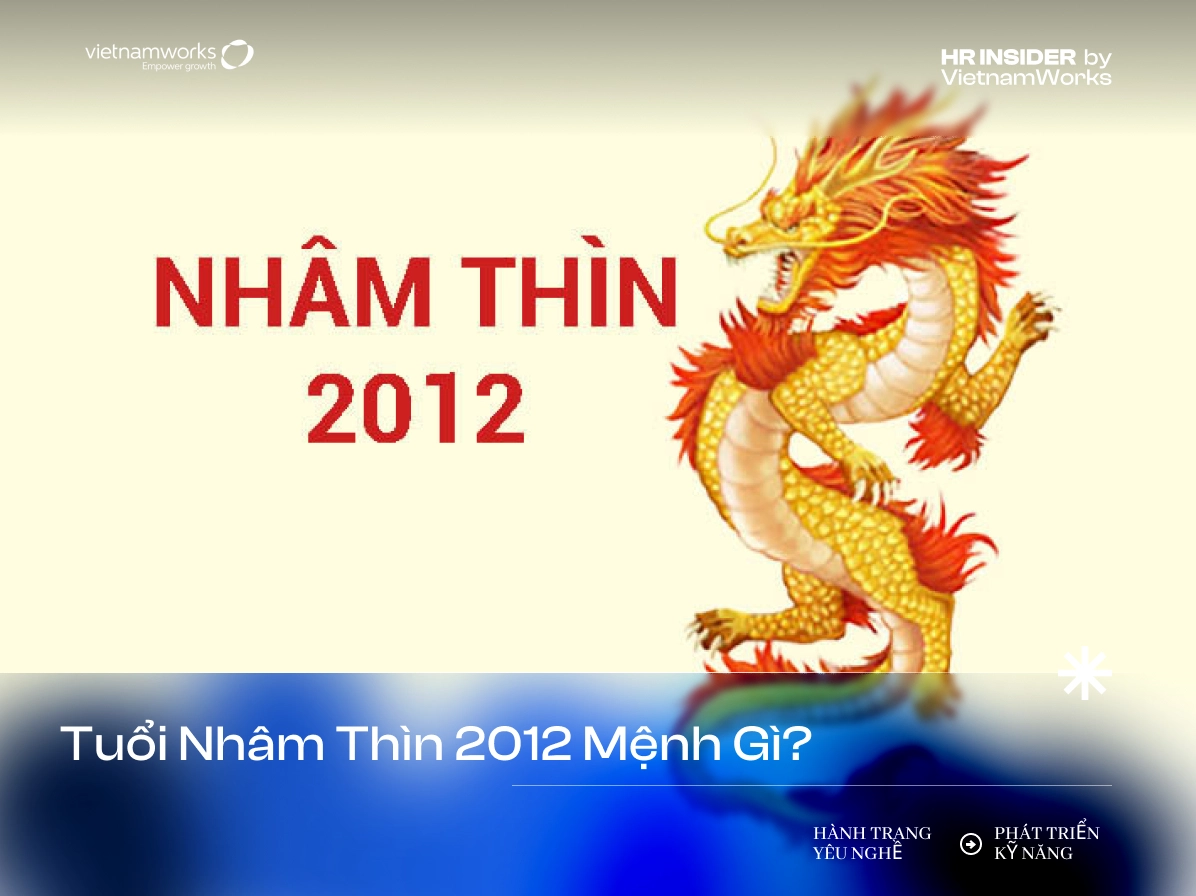 Người sinh năm 2012 mệnh gì?