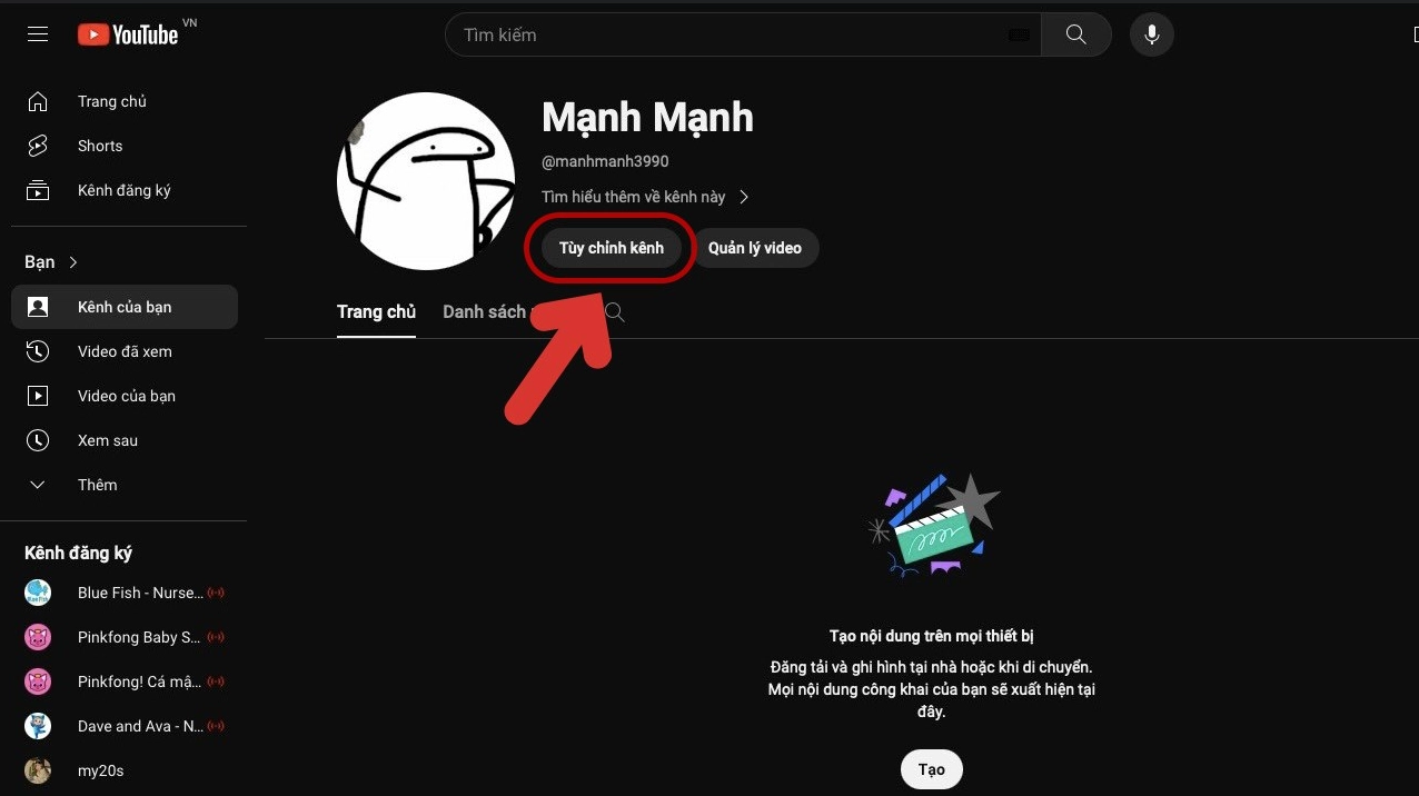 Người xem đang theo dõi video trên YouTube