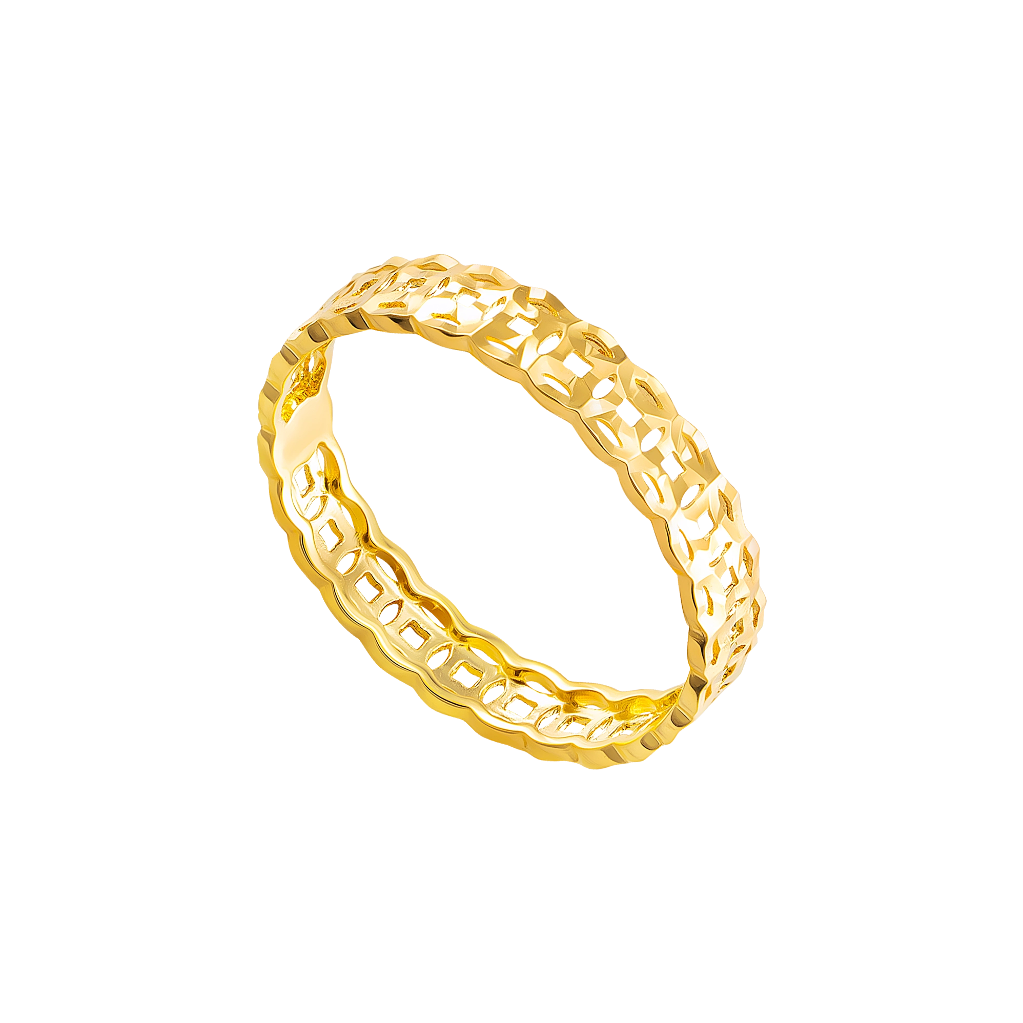 Nhẫn Kim Tiền vàng 18K PNJ