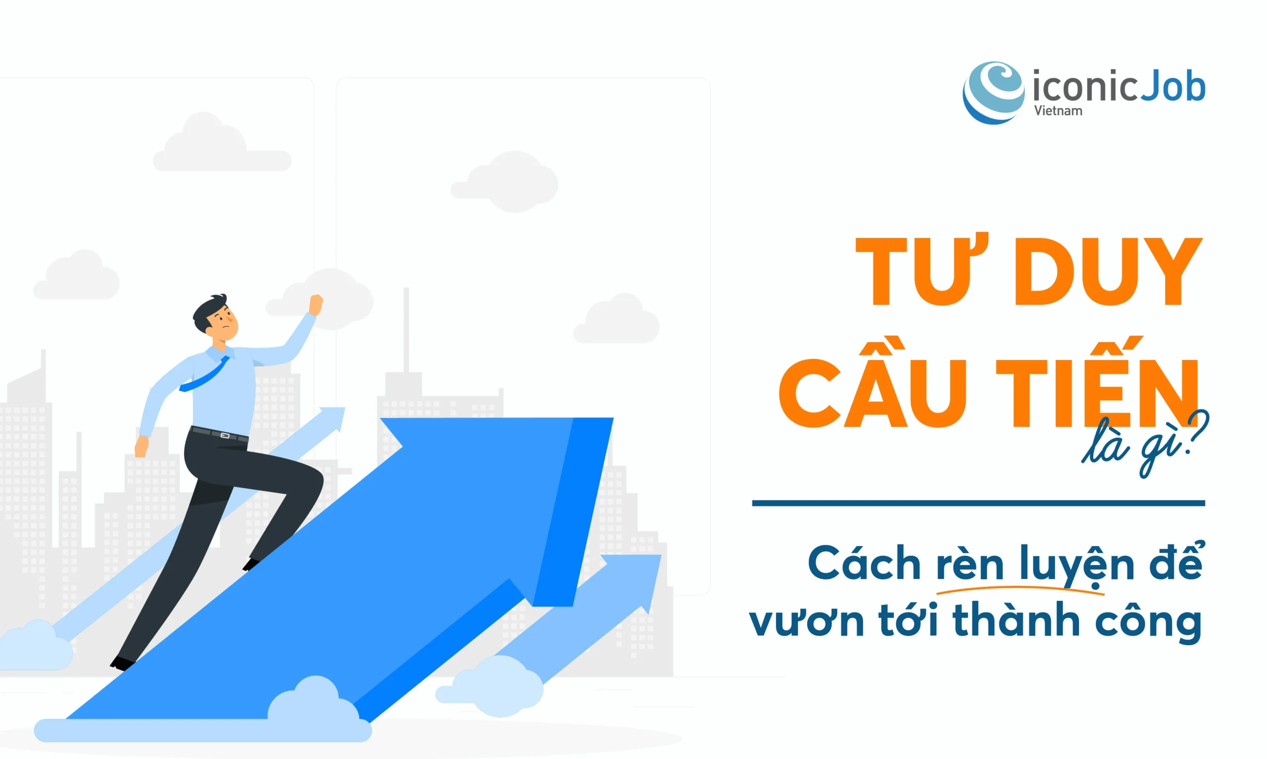 Nhóm người cùng nhau làm việc và hướng về mục tiêu chung