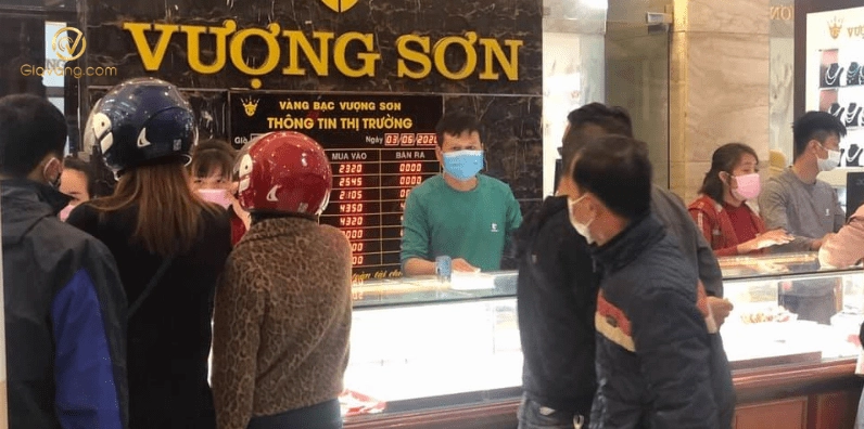Nơi xem giá vàng Vượng Sơn uy tín