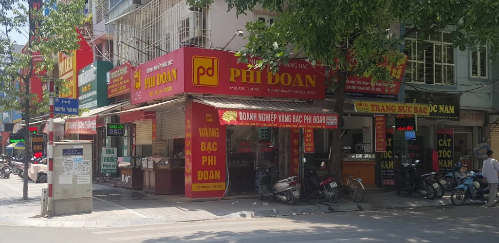 Đồ thị giá vàng tương lai