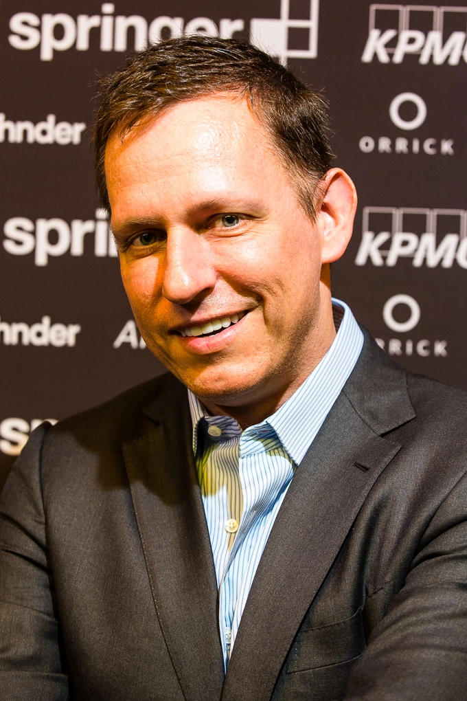 Peter Thiel tại một sự kiện năm 2014
