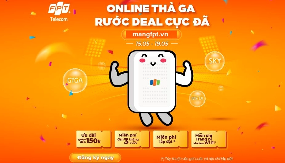 Phí hòa mạng FPT mới nhất
